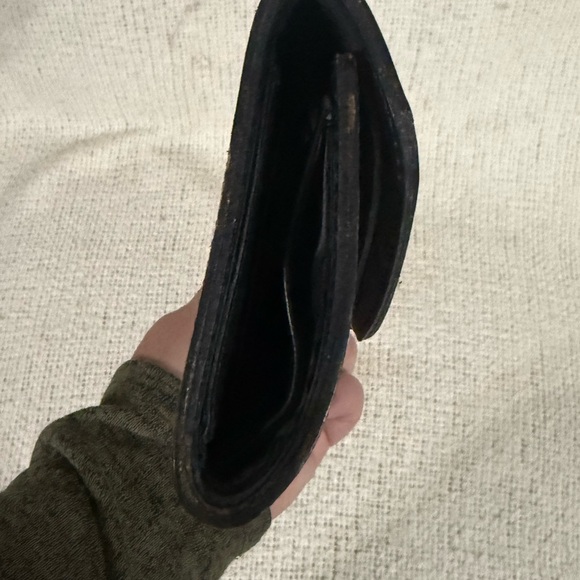 Hand Stamped Genuine Leather Wallet - Brand New - Picture 3 of 9